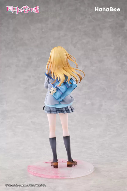 PRE ORDER – HANABEE 1/6 YOUR LIE IN APRIL - KAORI MIYAZONO + PO BONUS ART PRINT + ACRYLIC BACKDROP