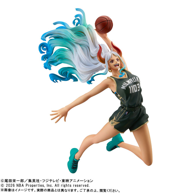 PRE ORDER – ONE PIECE X NBA MASTER STARS PIECE - THE YAMATO - MILWAUKEE BUCKS