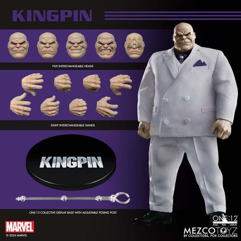 PRE ORDER – ONE:12 COLLECTIVE - KINGPIN - MARVEL COMICS