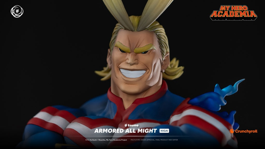 PRE ORDER – MY HERO ACADEMIA - ARMORED ALL MIGHT - IKIGAI