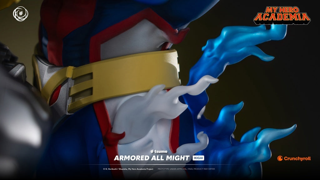 PRE ORDER – MY HERO ACADEMIA - ARMORED ALL MIGHT - IKIGAI