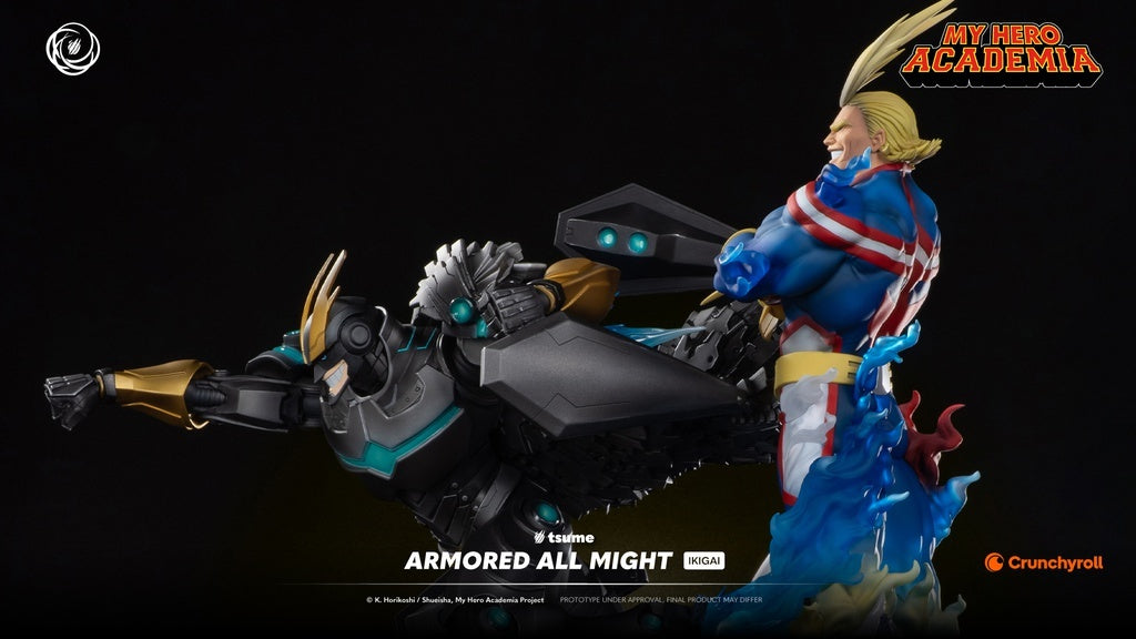 PRE ORDER – MY HERO ACADEMIA - ARMORED ALL MIGHT - IKIGAI