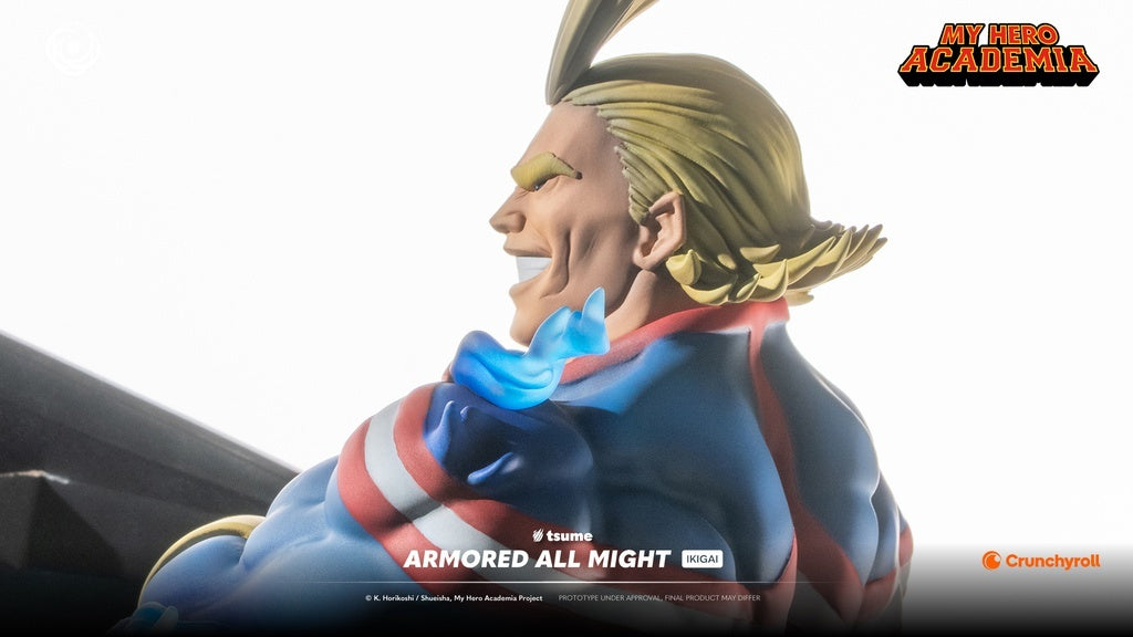 PRE ORDER – MY HERO ACADEMIA - ARMORED ALL MIGHT - IKIGAI