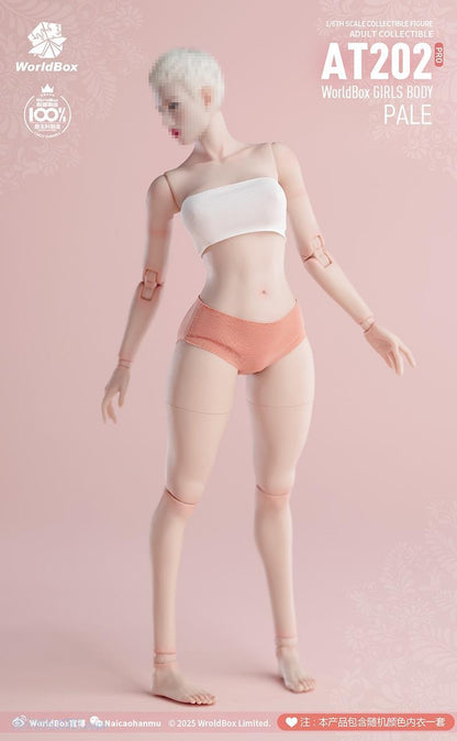 PRE ORDER – 1/6 FEMALE BODY WITH FAT LEGS UPGRADED VERSION PALE