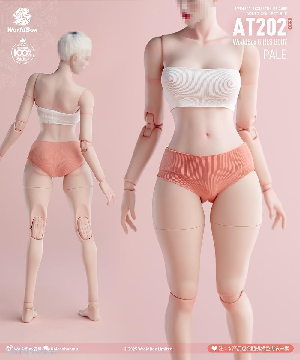 PRE ORDER – 1/6 FEMALE BODY WITH FAT LEGS UPGRADED VERSION PALE