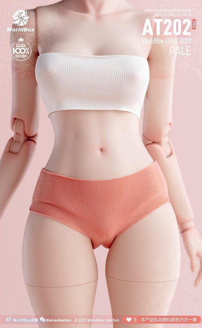 PRE ORDER – 1/6 FEMALE BODY WITH FAT LEGS UPGRADED VERSION PALE