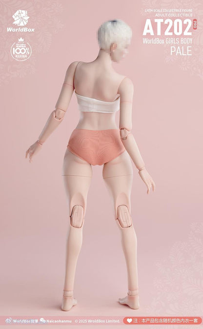 PRE ORDER – 1/6 FEMALE BODY WITH FAT LEGS UPGRADED VERSION PALE
