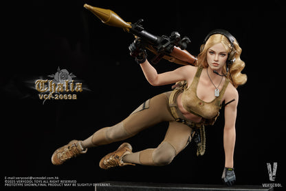 PRE ORDER – 1/6 DESERT FEMALE SOLDIER THALIA ACTION FIGURE BLONDE HAIR VER