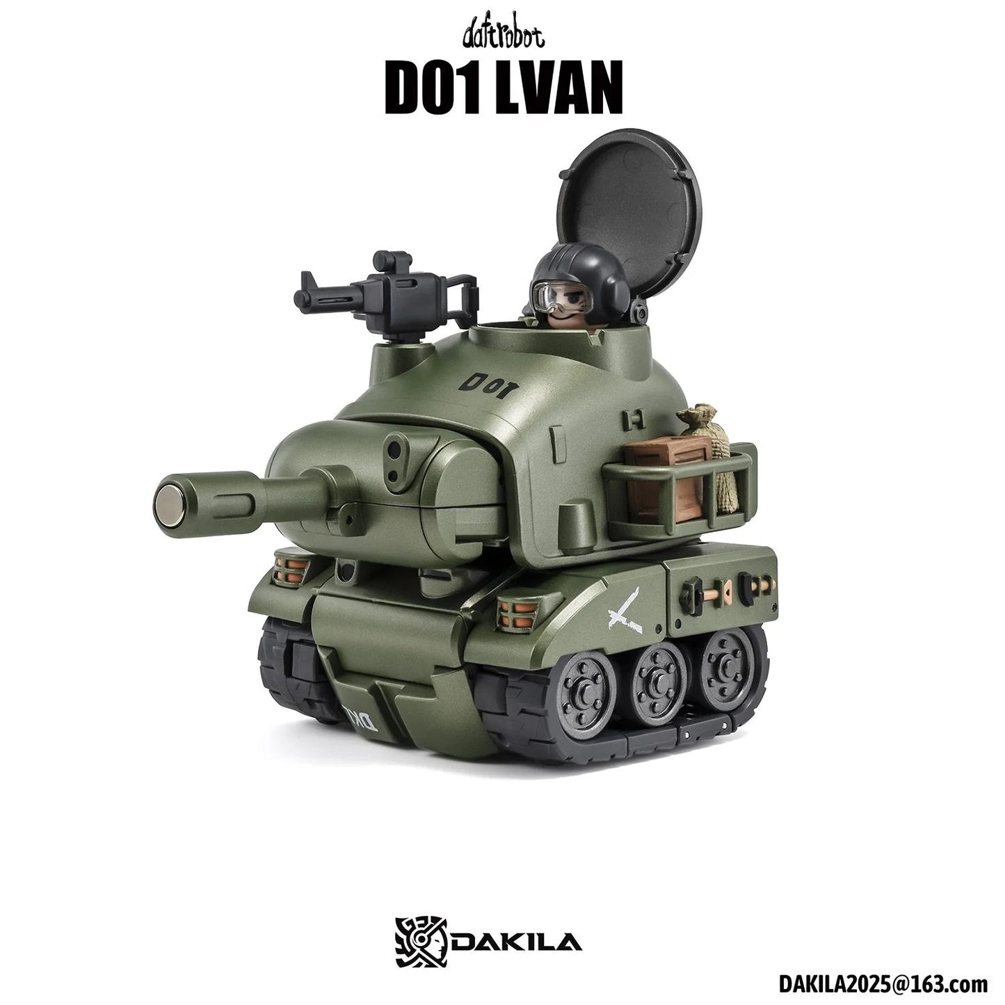 PRE ORDER – DAKILA D01 DAFTBOTS SERIES LVAN