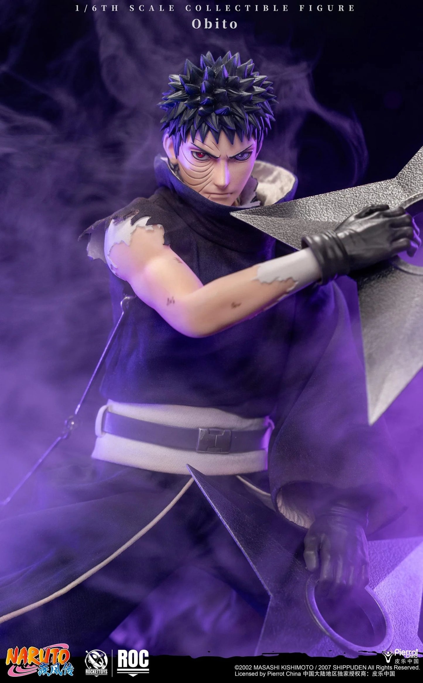 PRE ORDER – ROCKETTOYS ROC-022 1/6 NARUTO SHIPPUDEN OBITO