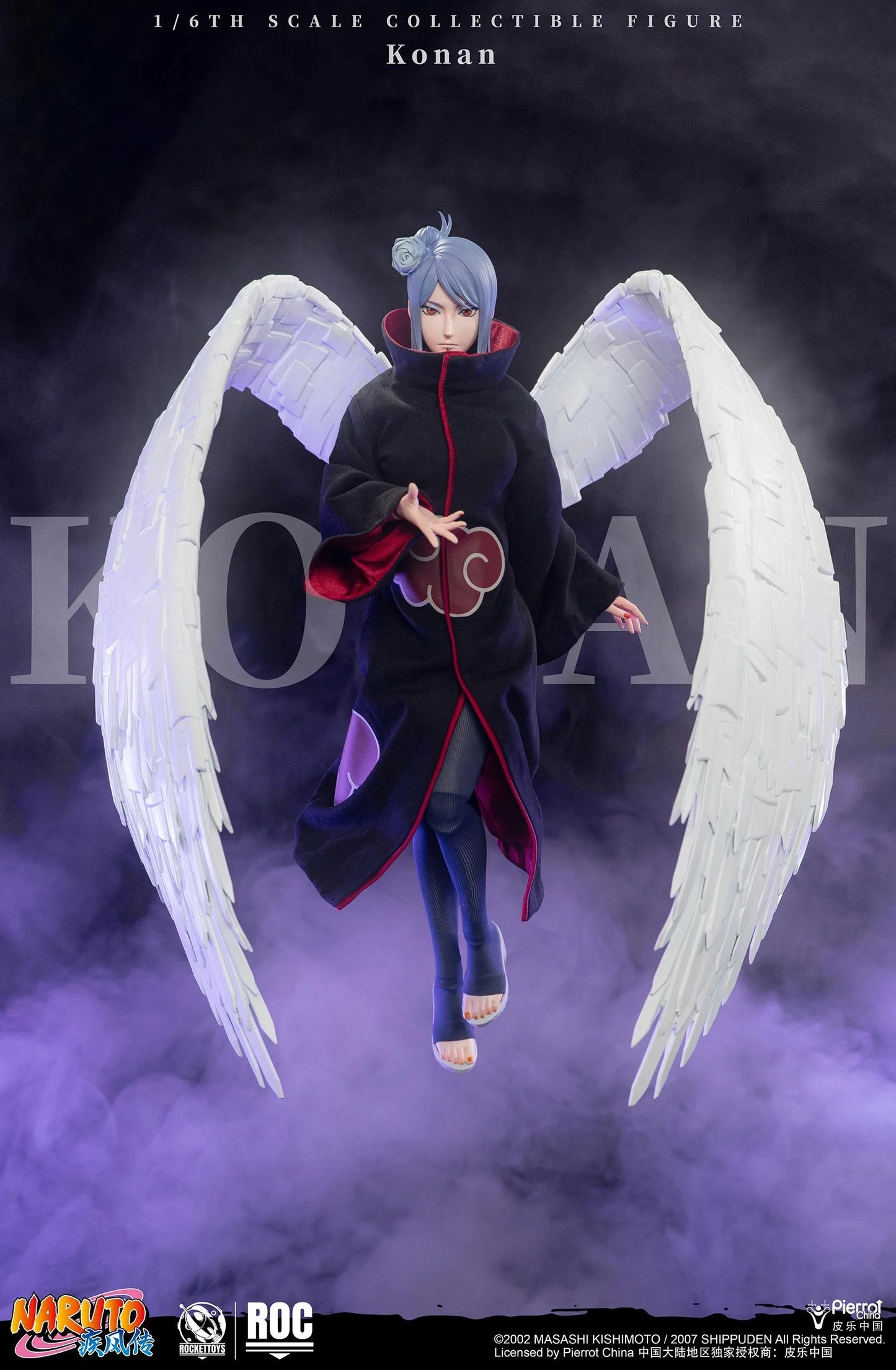 PRE ORDER – ROCKETTOYS ROC-023 1/6 NARUTO SHIPPUDEN KONAN
