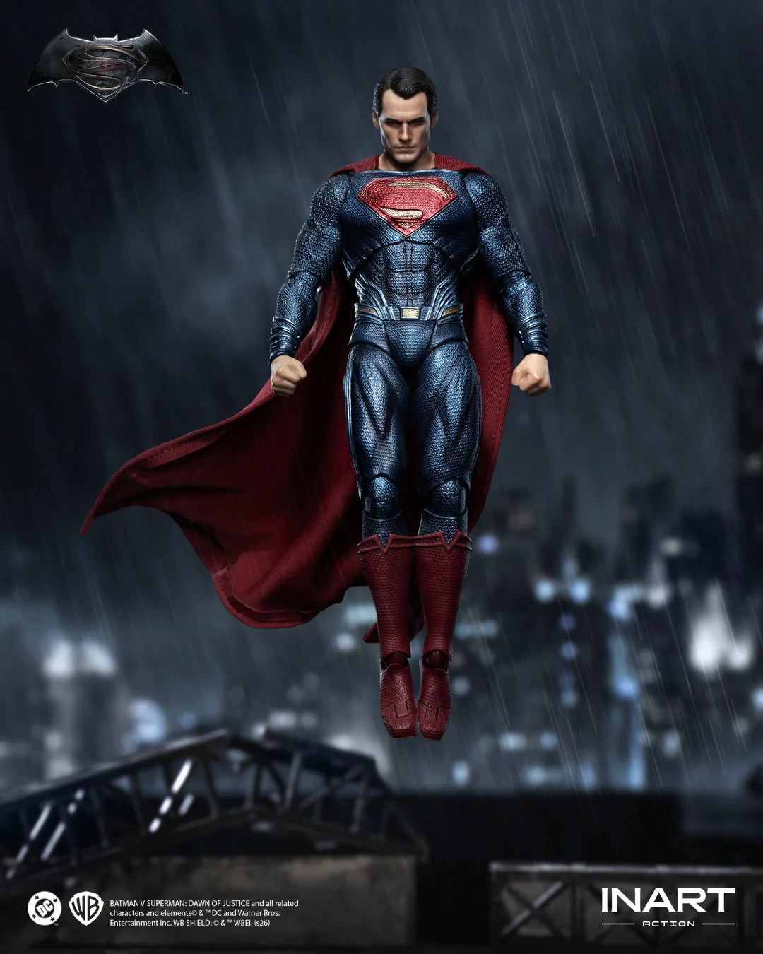 PRE ORDER – 1/12 INART BATMAN VS SUPERMAN: DAWN OF JUSTICE - SUPERMAN HG-M0005