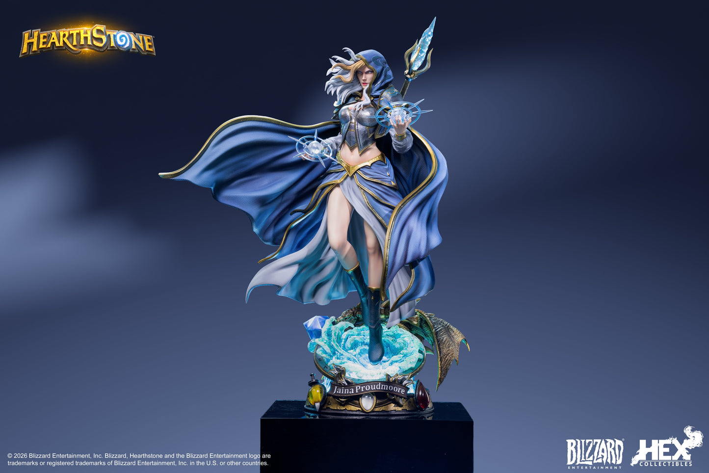 PRE ORDER – 1/6 HEX COLLECTIBLES X BLIZZARD GAMES HEARTHSTONE JAINA PROUDMOORE STATUE HEXHS13