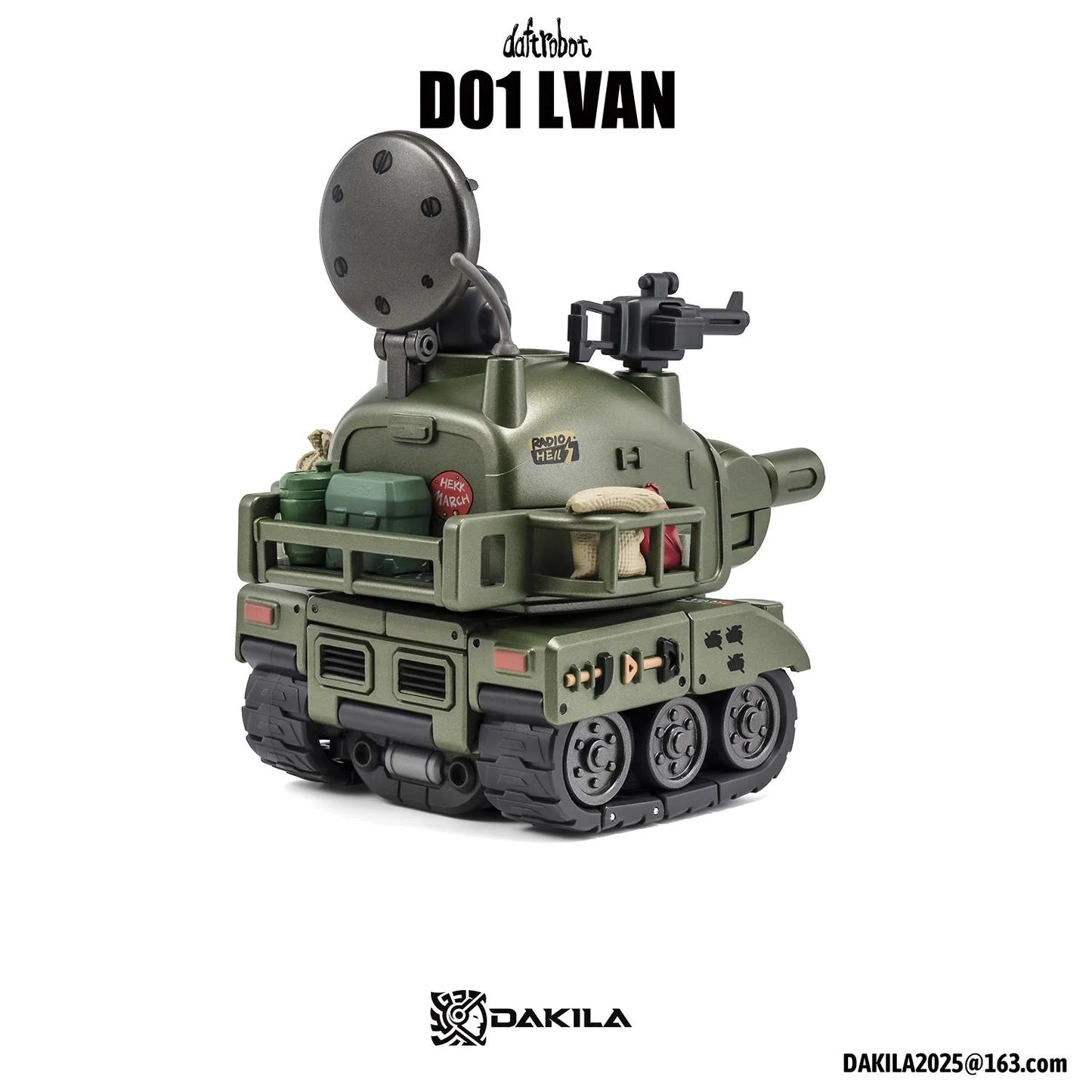 PRE ORDER – DAKILA D01 DAFTBOTS SERIES LVAN