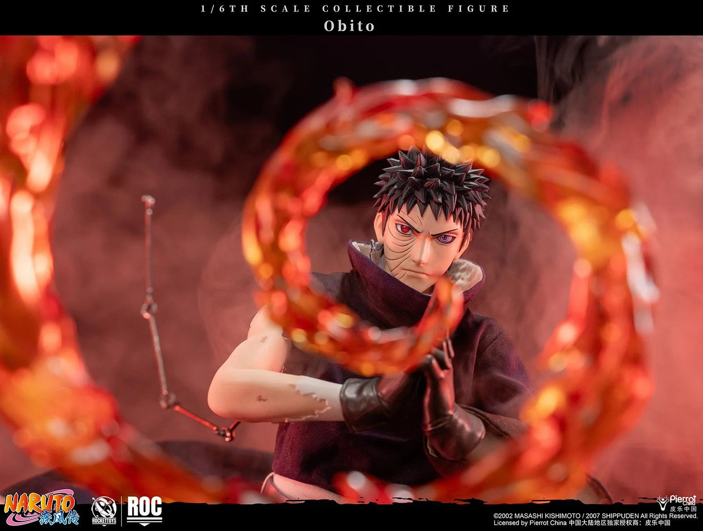 PRE ORDER – ROCKETTOYS ROC-022 1/6 NARUTO SHIPPUDEN OBITO