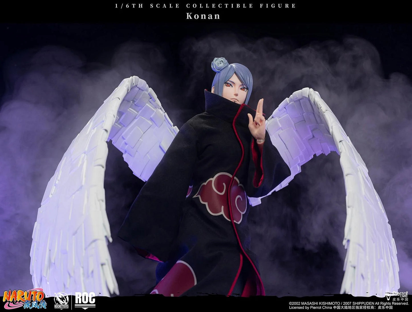 PRE ORDER – ROCKETTOYS ROC-023 1/6 NARUTO SHIPPUDEN KONAN