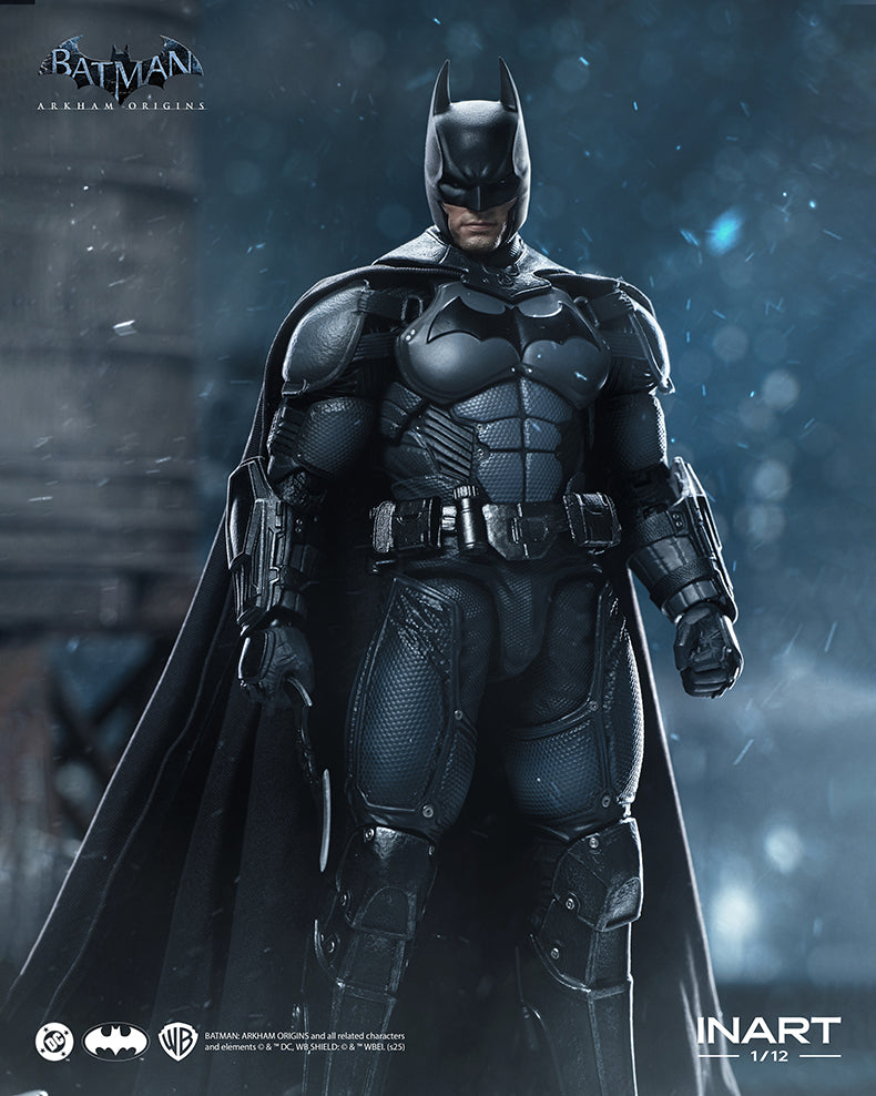 PRE ORDER – 1/12 BATMAN: ARKHAM ORIGINS BATMAN ACTION FIGURE MAG G0003