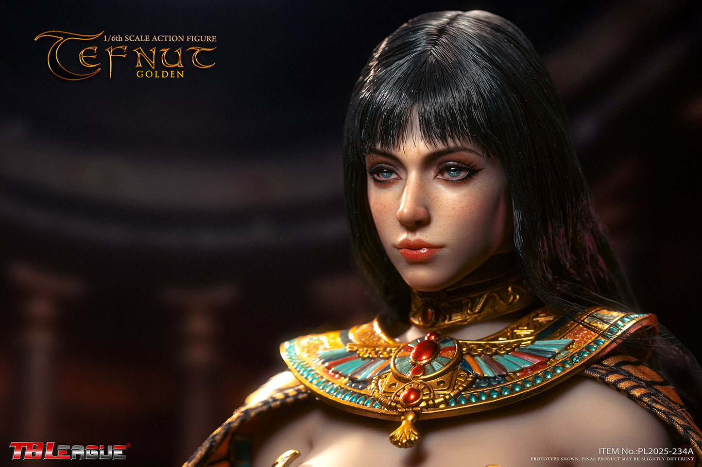 PRE ORDER – TBLEAGUE 1/6 EGYPTIAN GODS: TEFNUT (GOLDEN) PL2025-234A