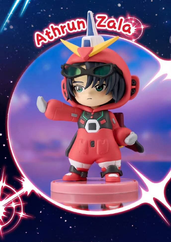 EXTRA – BOX OF 6 – BNFIGURE Q MOBILE SUIT GUNDAM SEED DESTINY PAJAMARS VER.