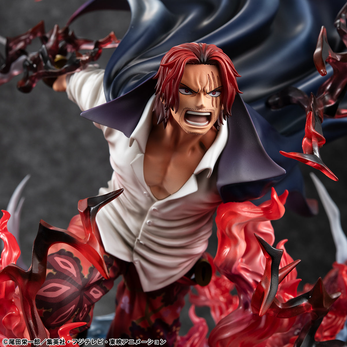 BACK ORDER – PORTRAIT.OF.PIRATES ONE PIECE “SA-MAXIMUM” LEADER OF RED HAIR PIRATES RED-HAIRED SHANKS KAMUSARI