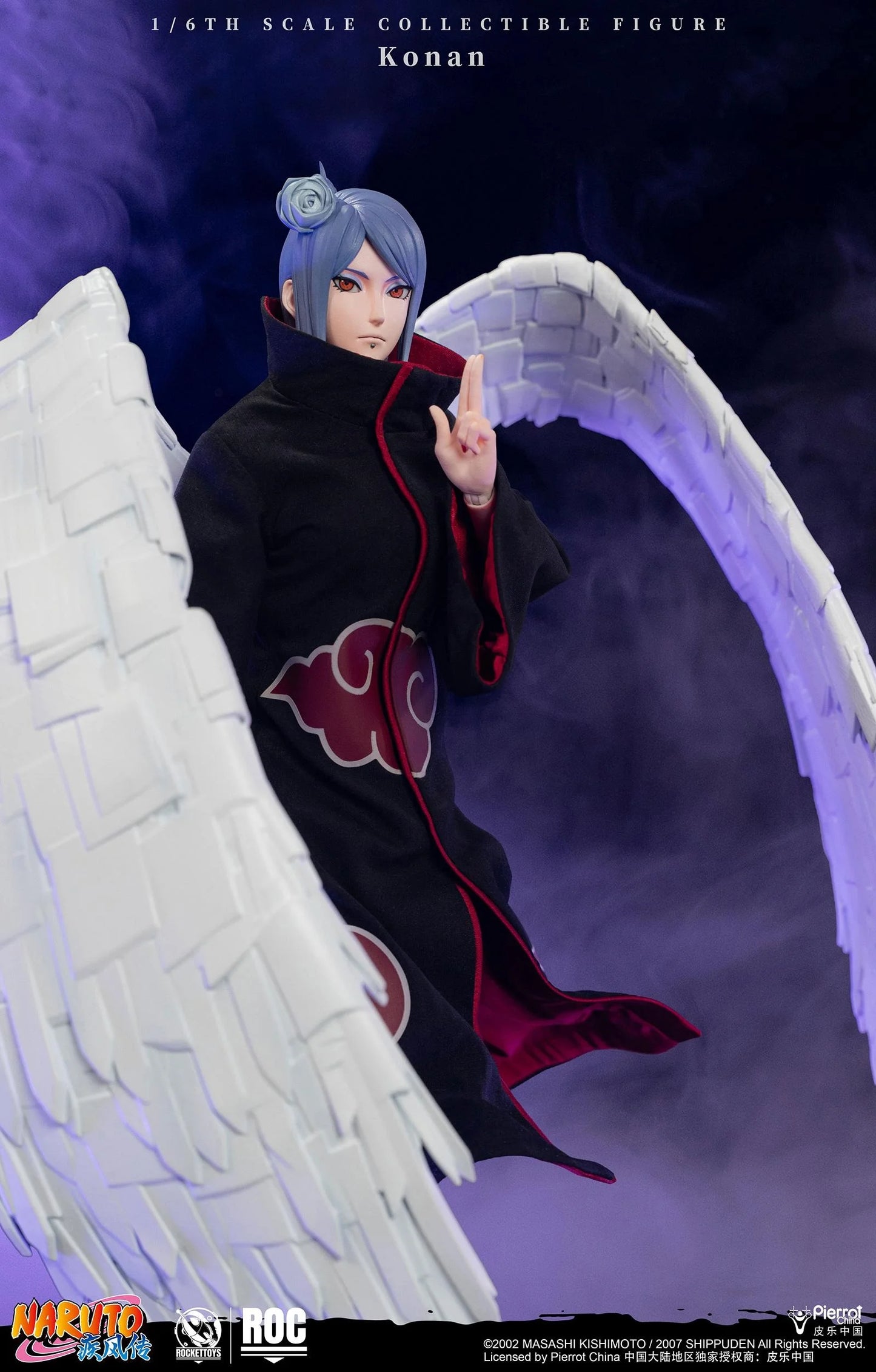 PRE ORDER – ROCKETTOYS ROC-023 1/6 NARUTO SHIPPUDEN KONAN