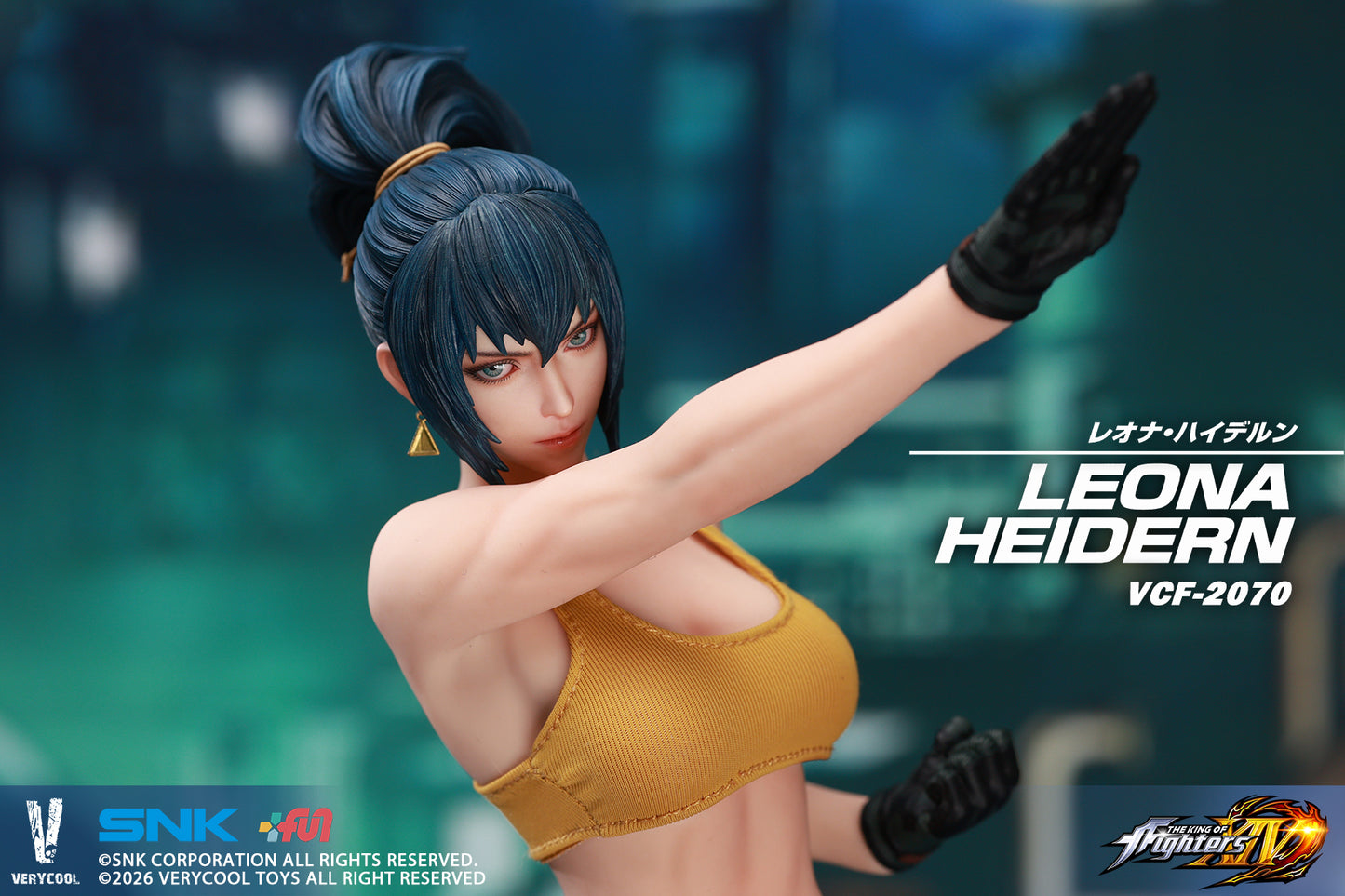 PRE ORDER – 1/6 THE KING OF FIGHTERS XIV LEONA HEIDERN SNK OFFICIALLY LICENSED ACTION FIGURE
