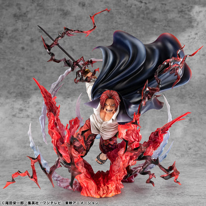 BACK ORDER – PORTRAIT.OF.PIRATES ONE PIECE “SA-MAXIMUM” LEADER OF RED HAIR PIRATES RED-HAIRED SHANKS KAMUSARI