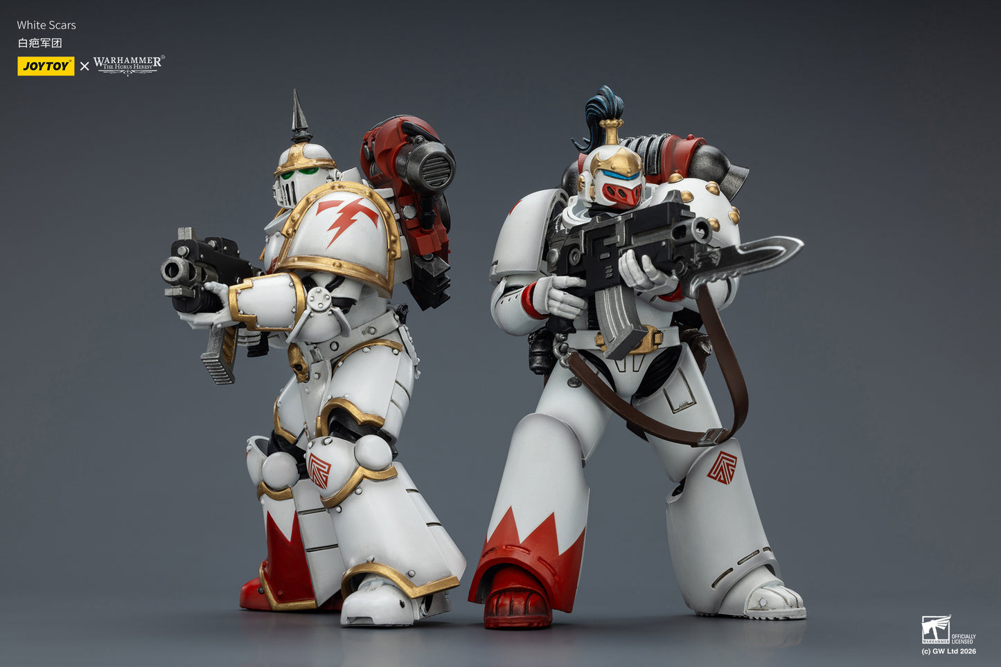 PRE ORDER – 1/18 JOYTOY WHITE SCARS MKIII TACTICAL LEGIONARY JT03349