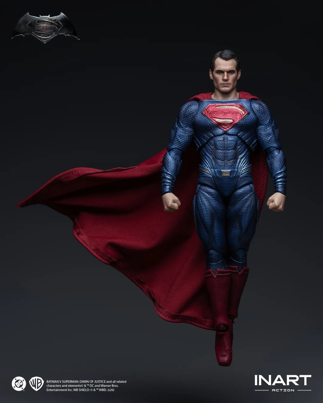 PRE ORDER – 1/12 INART BATMAN VS SUPERMAN: DAWN OF JUSTICE - SUPERMAN HG-M0005