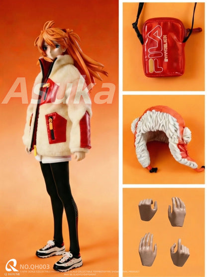 PRE ORDER – 1/6 EVANGELION ASUKA ACTION FIGURE QH003