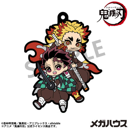 PRE ORDER – RUBBER MASCOT BUDDYCOLLE DEMON SLAYER：KIMETSU NO YAIBA VOL.4 （REPEAT） (BOX OF 6)