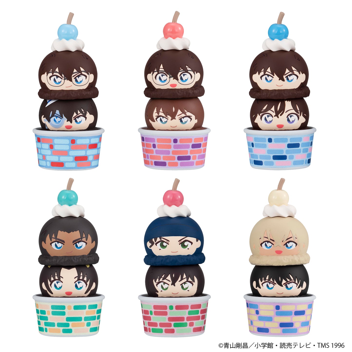 PRE ORDER – TSUMICHEN STACK UP & CHANGE DETECTIVE CONAN (BOX OF 6)