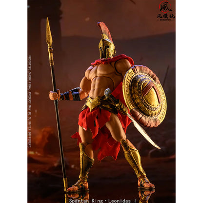 PRE ORDER – WIND TOYS 1/12 FMW004 ETERNAL WARLORDS SERIES SPARTAN KING·LEONIDAS I STANDARD EDITION