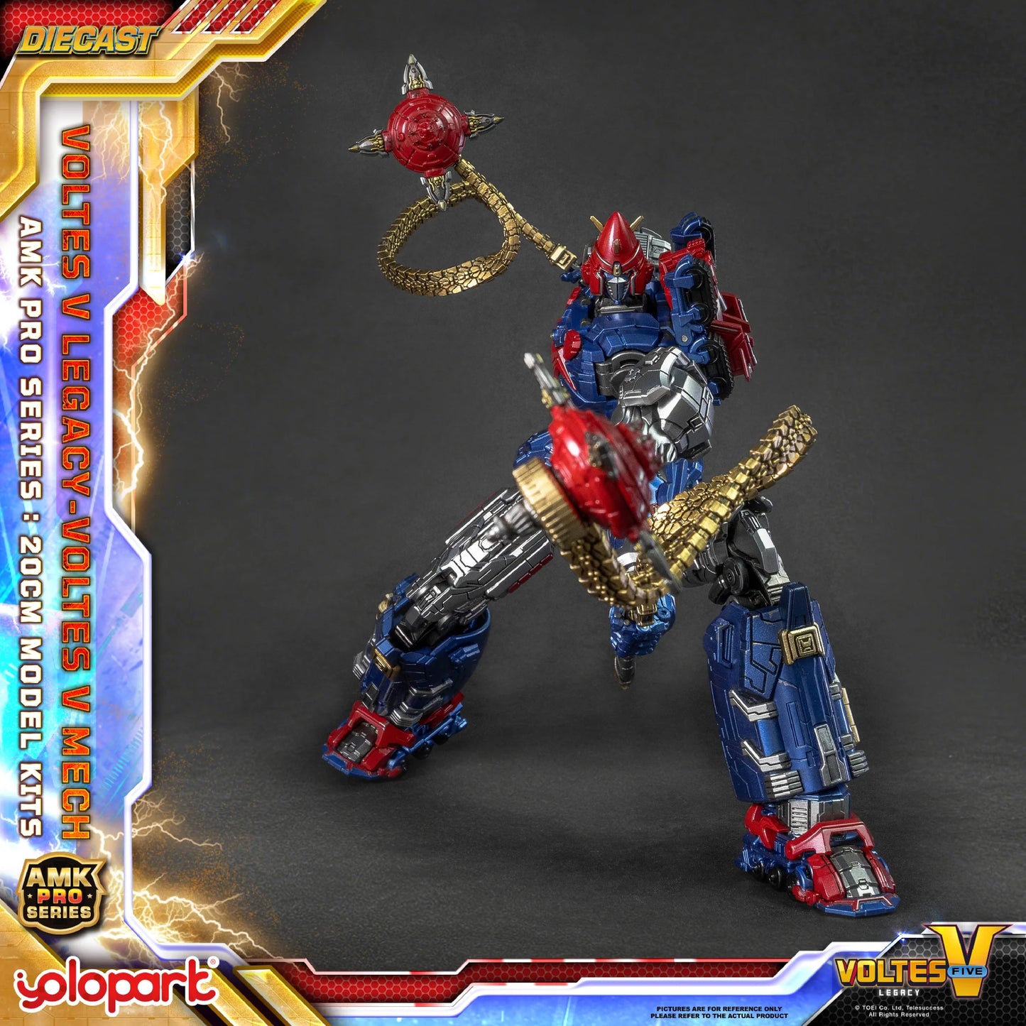 PRE ORDER – YOLOPARK AMK PRO SERIES VOLTES V LEGACY MECH