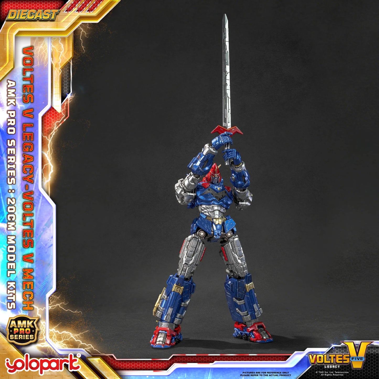 PRE ORDER – YOLOPARK AMK PRO SERIES VOLTES V LEGACY MECH