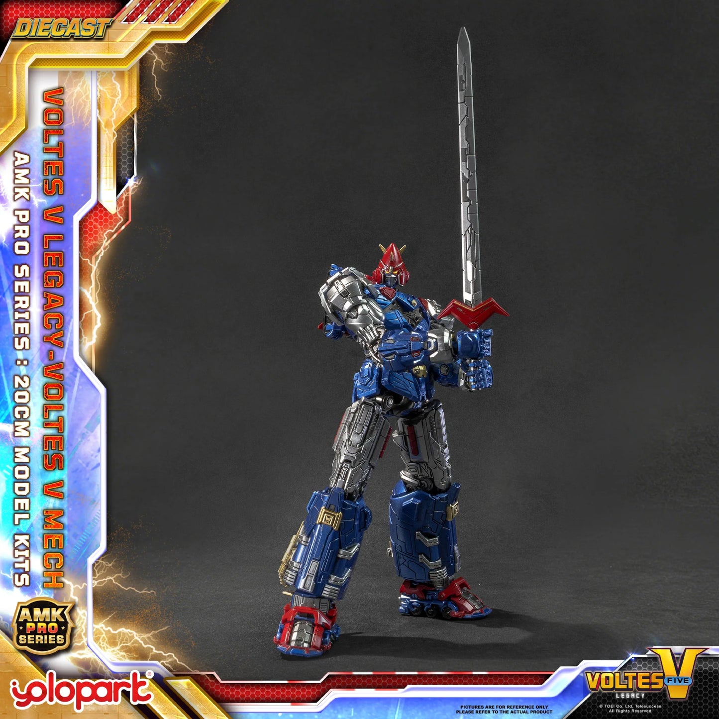 PRE ORDER – YOLOPARK AMK PRO SERIES VOLTES V LEGACY MECH