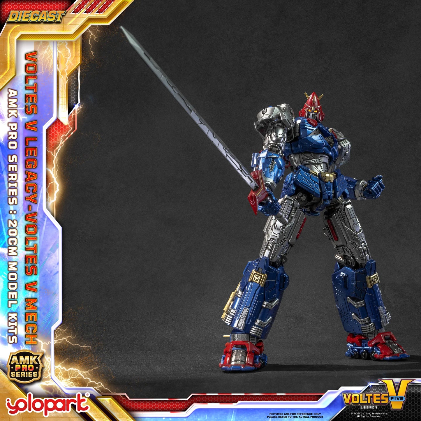 PRE ORDER – YOLOPARK AMK PRO SERIES VOLTES V LEGACY MECH