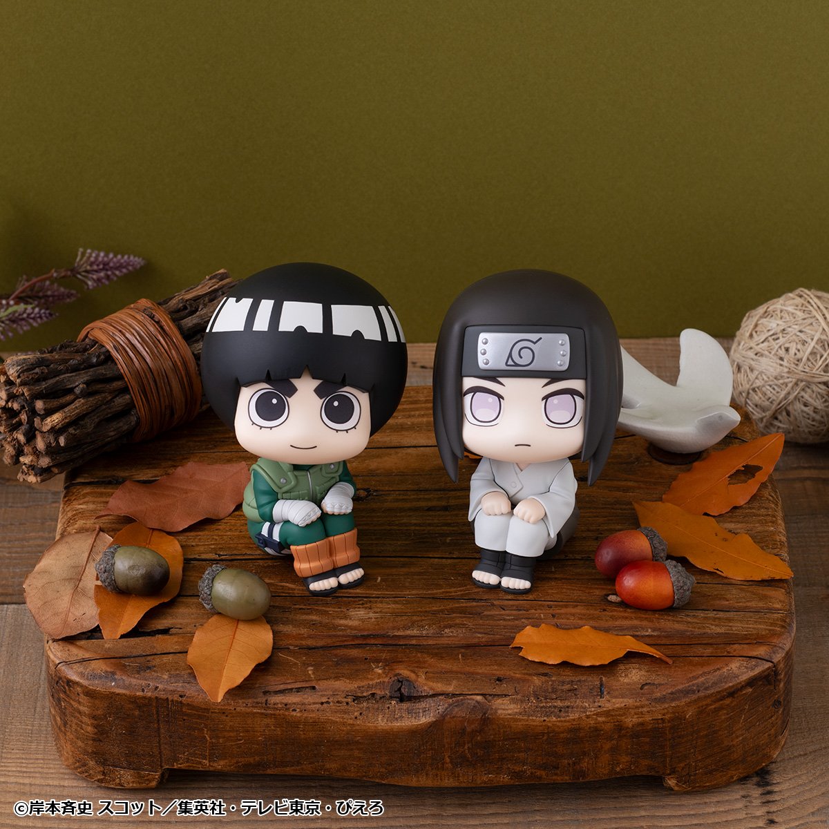 PRE ORDER – LOOKUP NARUTO SHIPPUDEN - ROCK LEE & NEJI HYUGA SET (WITH GIFT)