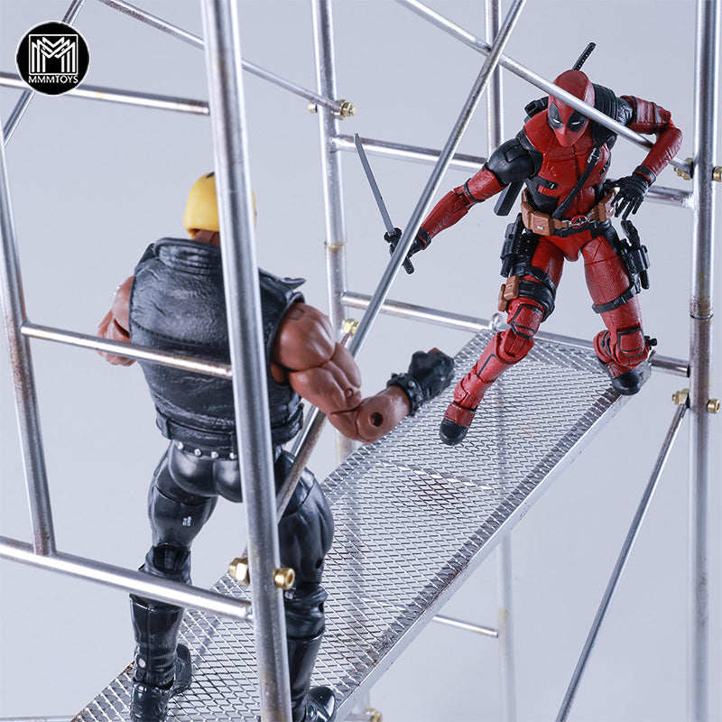 PRE ORDER – 1/12 INDUSTRIAL SCAFFOLDING DIORAMA BASE M2512