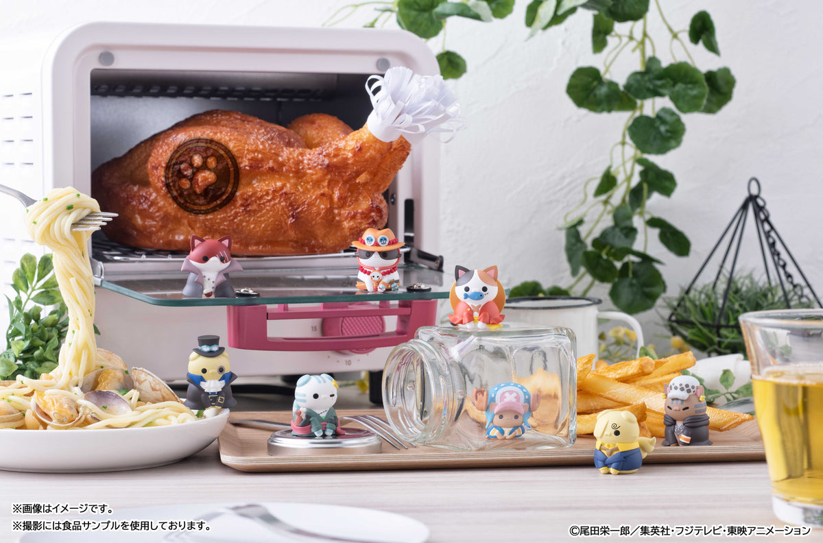 BACK ORDER – MEGA CAT PROJECT ONE PIECE - NYANPIECENYAN! I'M GONNA BE KING OF PAW-RATES!! (BOX OF 8) (REPEAT)