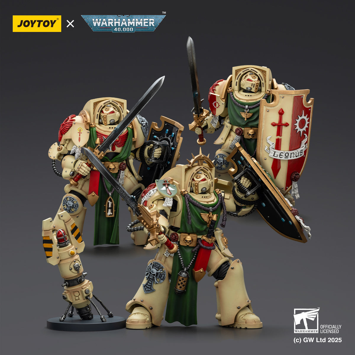PRE ORDER – 1/18 DARK ANGELS: DEATHWING KNIGHT 1 WITH POWER SWORD, STORM SHIELD AND TELEPORT HOMER JT02489