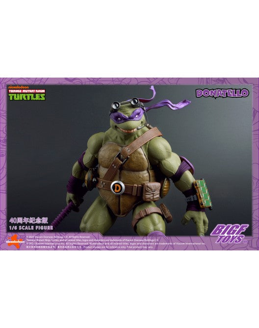 PRE ORDER – 1/6 TMNT DONATELLO 40TH ANNIVERSARY EDITION ACTION FIGURE BIGF-003