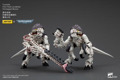 PRE ORDER – 1/18 JOYTOY TYRANIDS - HIVE FLEET LEVIATHAN - TERMAGANT WITH SPIKE RIFLE JT00447