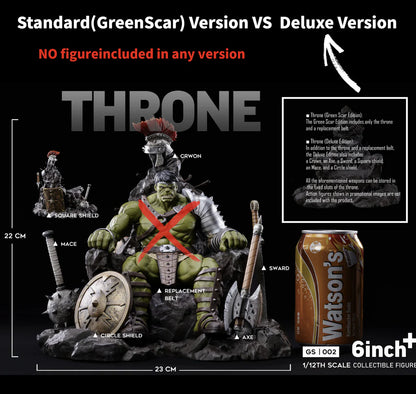 PRE ORDER – 6INCHPLUS GS002 THRONE GREENSCAR VER.