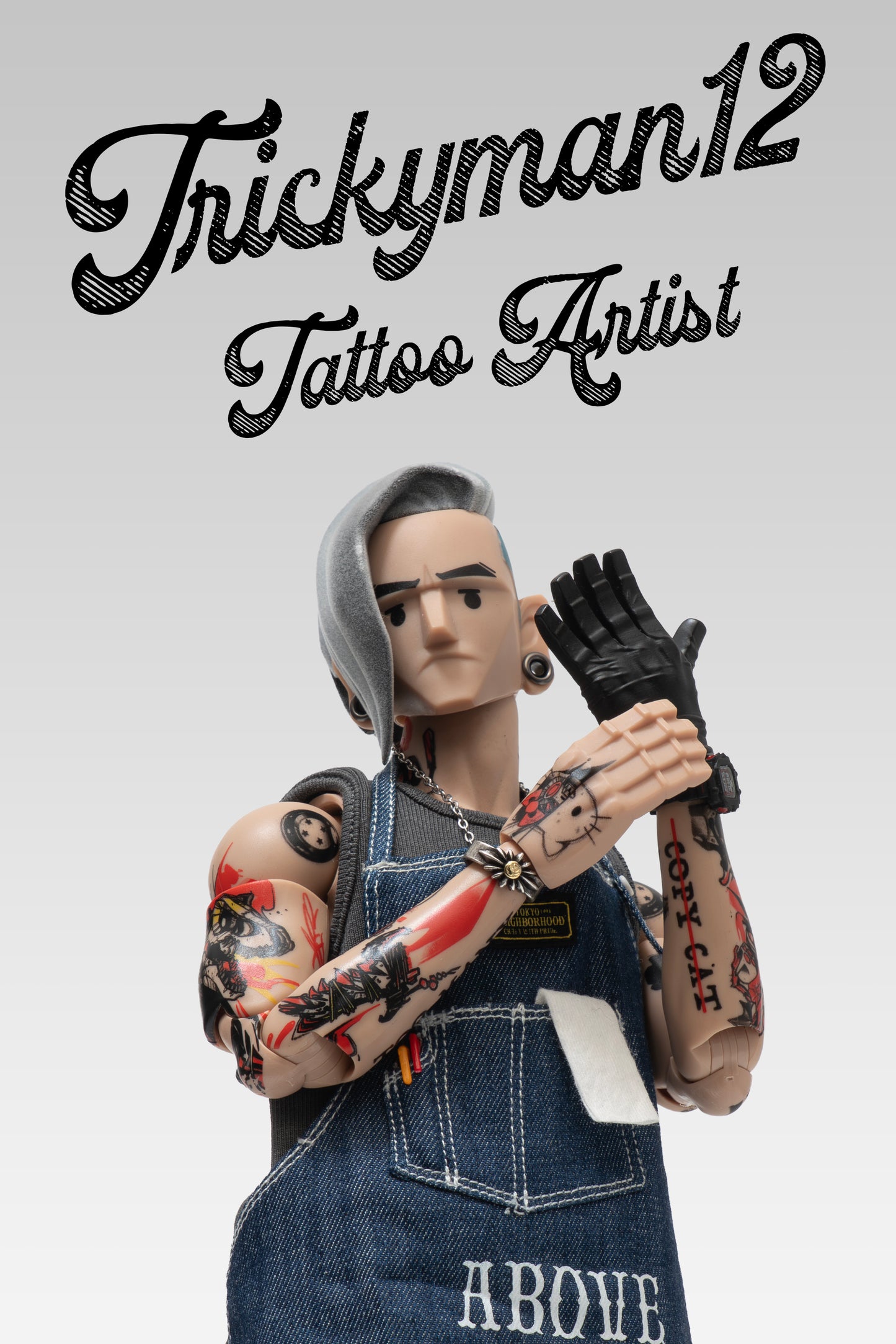 PRE ORDER – 1/6 TATTOO ARTIST 2 SPECIAL EDITION ACTION FIGURE FB-10090-B