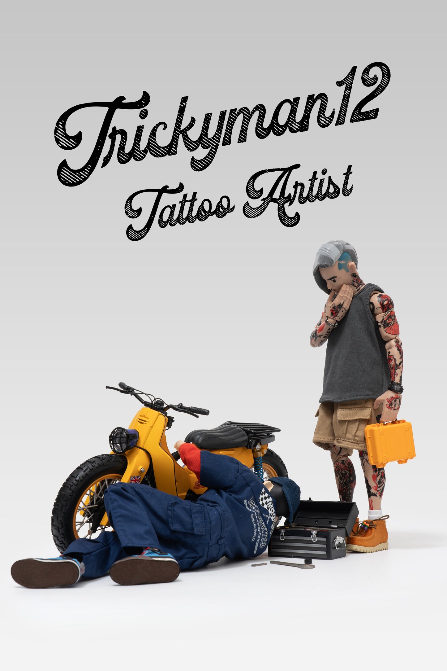 PRE ORDER – 1/6 TATTOO ARTIST 2 SPECIAL EDITION ACTION FIGURE FB-10090-B