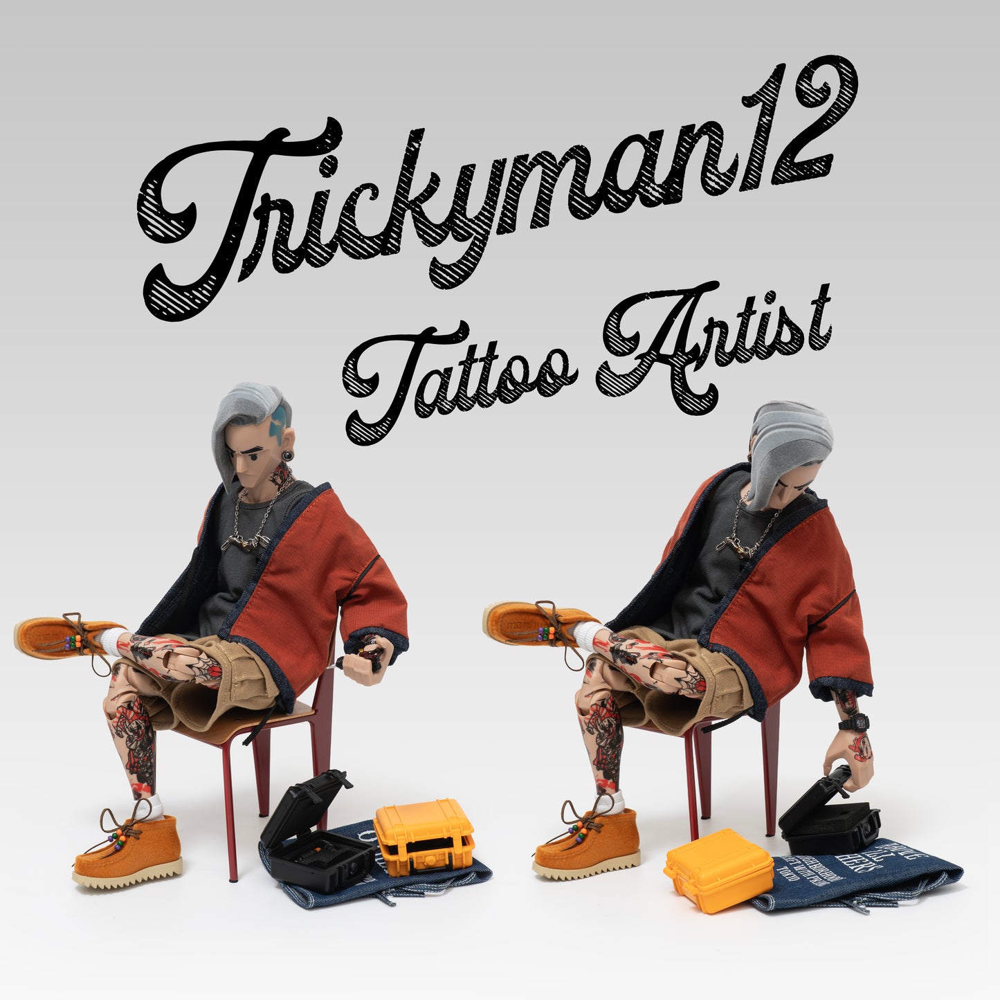 PRE ORDER – 1/6 TATTOO ARTIST 2 SPECIAL EDITION ACTION FIGURE FB-10090-B
