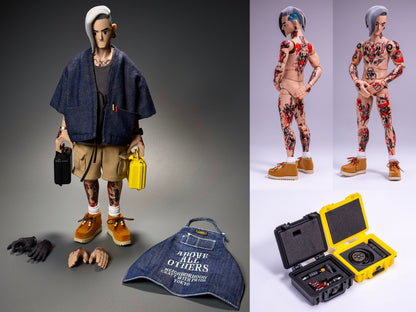 PRE ORDER – 1/6 TATTOO ARTIST 2 SPECIAL EDITION ACTION FIGURE FB-10090-B