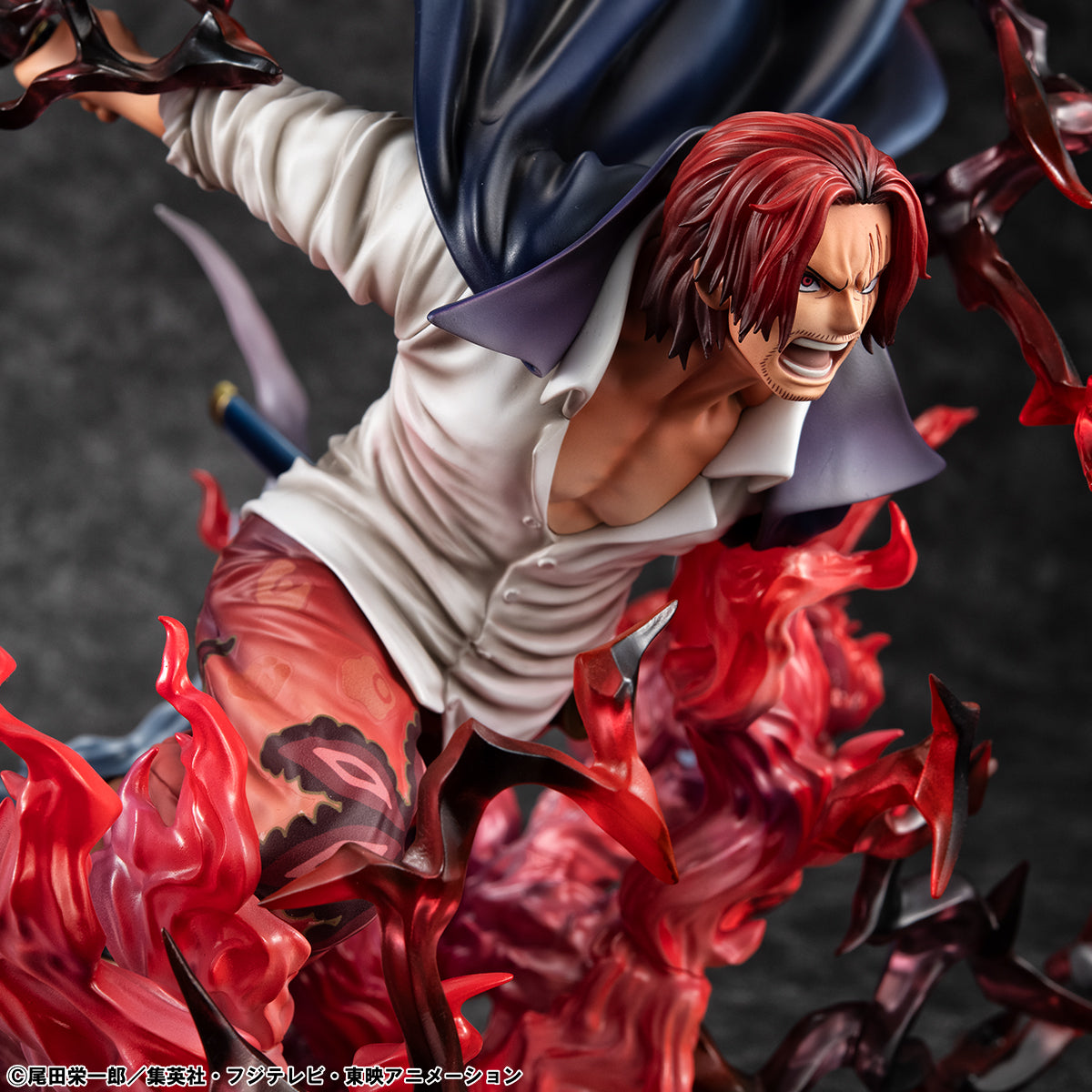 BACK ORDER – PORTRAIT.OF.PIRATES ONE PIECE “SA-MAXIMUM” LEADER OF RED HAIR PIRATES RED-HAIRED SHANKS KAMUSARI
