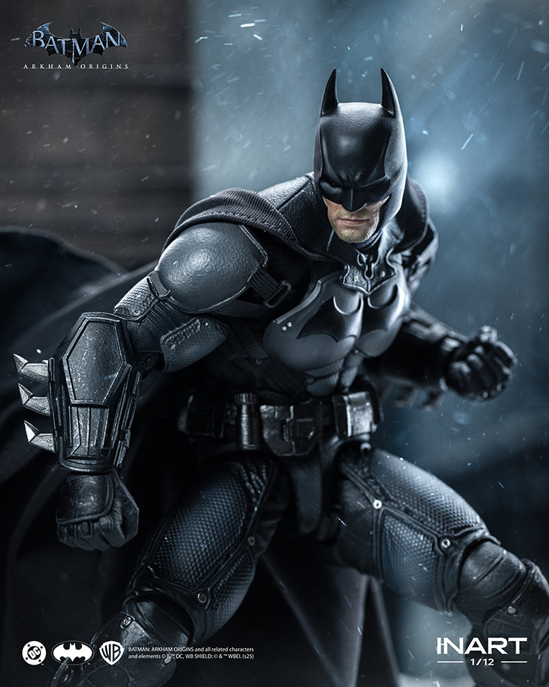 PRE ORDER – 1/12 BATMAN: ARKHAM ORIGINS BATMAN ACTION FIGURE MAG G0003